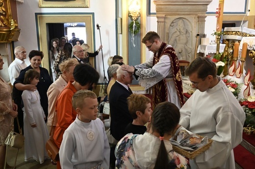 Prymicyjna Msza św. ks. Michała Juraszczyka w Zebrzydowicach