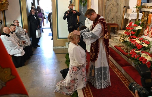 Prymicyjna Msza św. ks. Michała Juraszczyka w Zebrzydowicach