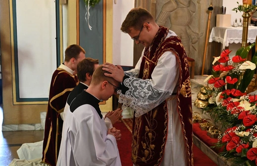 Prymicyjna Msza św. ks. Michała Juraszczyka w Zebrzydowicach