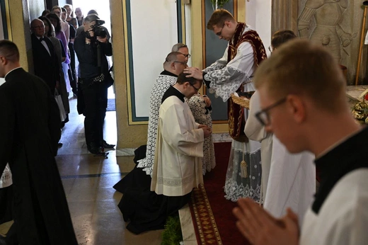 Prymicyjna Msza św. ks. Michała Juraszczyka w Zebrzydowicach