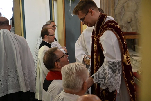 Prymicyjna Msza św. ks. Michała Juraszczyka w Zebrzydowicach