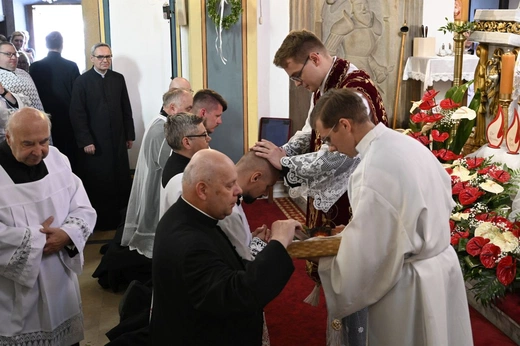 Prymicyjna Msza św. ks. Michała Juraszczyka w Zebrzydowicach