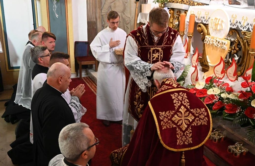 Prymicyjna Msza św. ks. Michała Juraszczyka w Zebrzydowicach