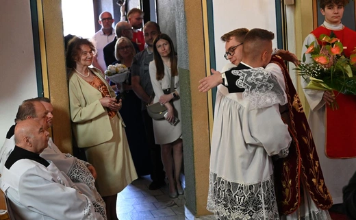 Prymicyjna Msza św. ks. Michała Juraszczyka w Zebrzydowicach