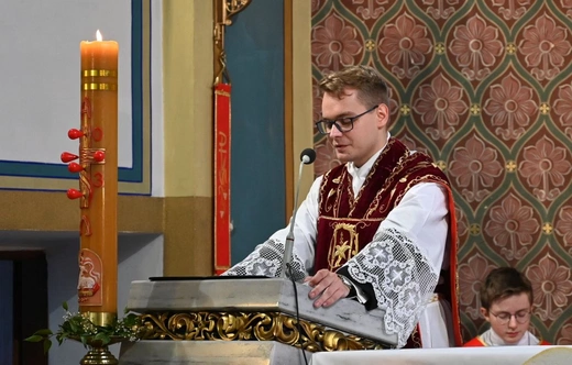 Prymicyjna Msza św. ks. Michała Juraszczyka w Zebrzydowicach