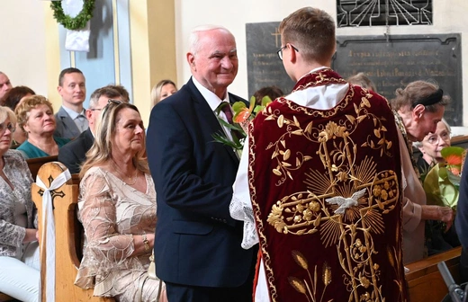Prymicyjna Msza św. ks. Michała Juraszczyka w Zebrzydowicach