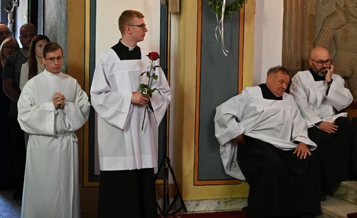 Prymicyjna Msza św. ks. Michała Juraszczyka w Zebrzydowicach
