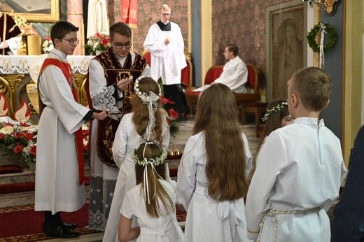 Prymicyjna Msza św. ks. Michała Juraszczyka w Zebrzydowicach
