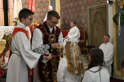 Prymicyjna Msza św. ks. Michała Juraszczyka w Zebrzydowicach