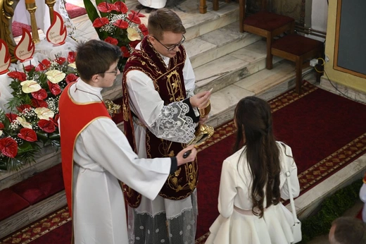 Prymicyjna Msza św. ks. Michała Juraszczyka w Zebrzydowicach