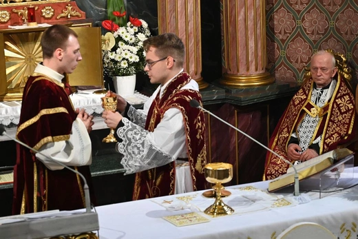 Prymicyjna Msza św. ks. Michała Juraszczyka w Zebrzydowicach