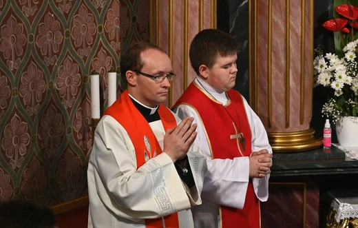 Prymicyjna Msza św. ks. Michała Juraszczyka w Zebrzydowicach