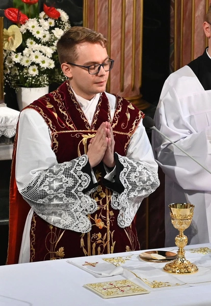Prymicyjna Msza św. ks. Michała Juraszczyka w Zebrzydowicach