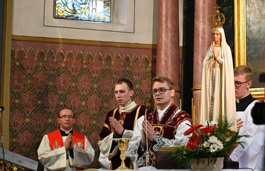 Prymicyjna Msza św. ks. Michała Juraszczyka w Zebrzydowicach