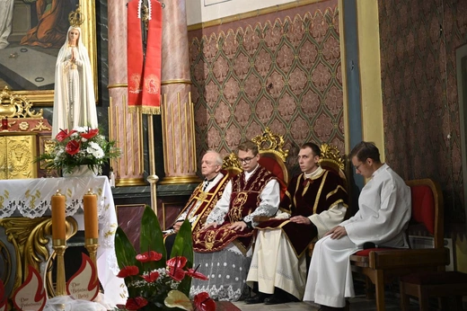 Prymicyjna Msza św. ks. Michała Juraszczyka w Zebrzydowicach