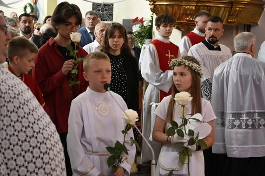 Prymicyjna Msza św. ks. Michała Juraszczyka w Zebrzydowicach