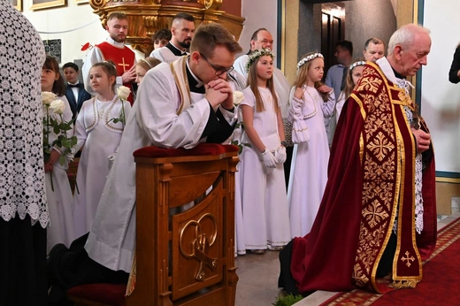 Prymicyjna Msza św. ks. Michała Juraszczyka w Zebrzydowicach