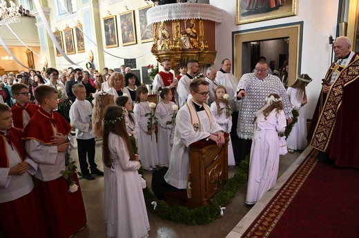 Prymicyjna Msza św. ks. Michała Juraszczyka w Zebrzydowicach