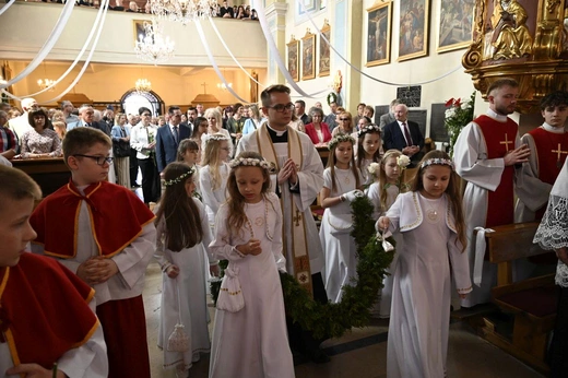 Prymicyjna Msza św. ks. Michała Juraszczyka w Zebrzydowicach