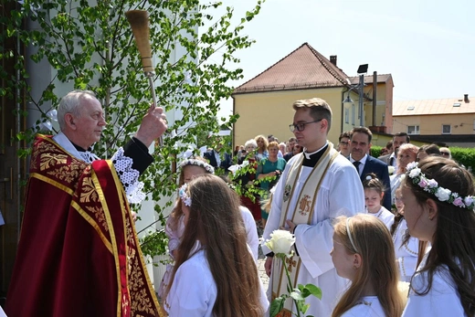 Prymicyjna Msza św. ks. Michała Juraszczyka w Zebrzydowicach