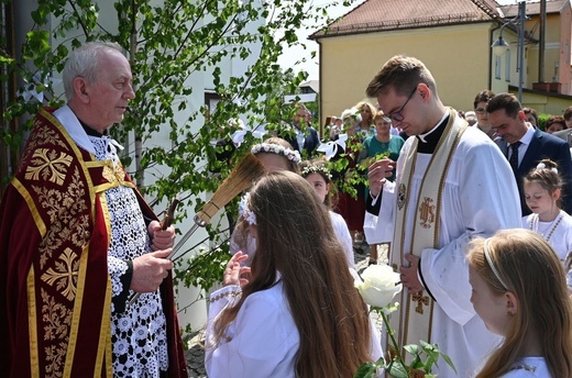 Prymicyjna Msza św. ks. Michała Juraszczyka w Zebrzydowicach