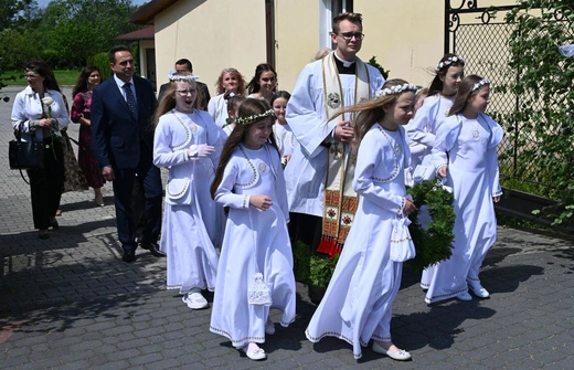 Prymicyjna Msza św. ks. Michała Juraszczyka w Zebrzydowicach