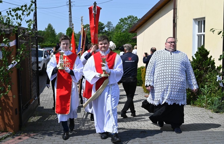 Prymicyjna Msza św. ks. Michała Juraszczyka w Zebrzydowicach