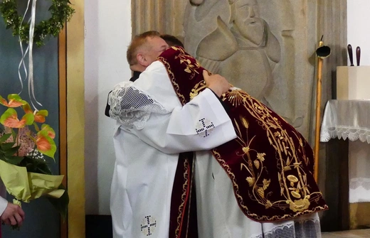 Prymicyjna Msza św. ks. Michała Juraszczyka w Zebrzydowicach