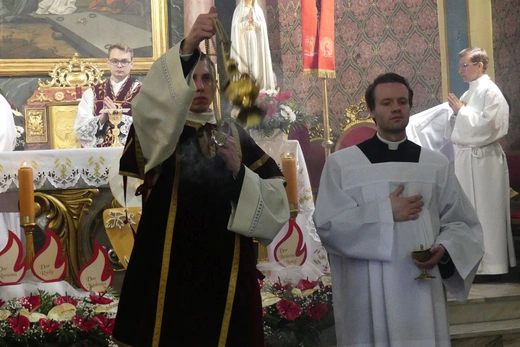Prymicyjna Msza św. ks. Michała Juraszczyka w Zebrzydowicach