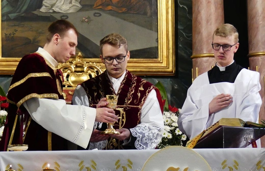 Prymicyjna Msza św. ks. Michała Juraszczyka w Zebrzydowicach