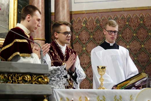 Prymicyjna Msza św. ks. Michała Juraszczyka w Zebrzydowicach