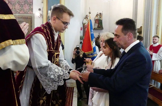Prymicyjna Msza św. ks. Michała Juraszczyka w Zebrzydowicach
