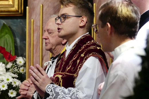 Prymicyjna Msza św. ks. Michała Juraszczyka w Zebrzydowicach