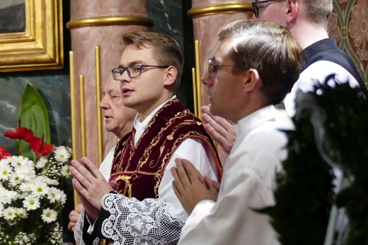 Prymicyjna Msza św. ks. Michała Juraszczyka w Zebrzydowicach