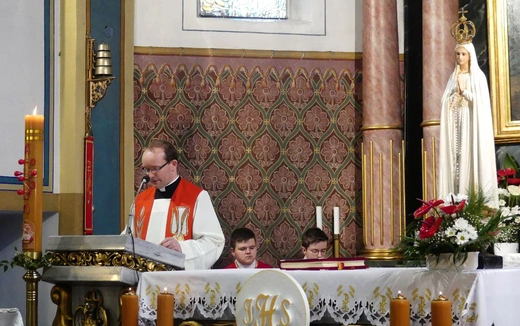 Prymicyjna Msza św. ks. Michała Juraszczyka w Zebrzydowicach