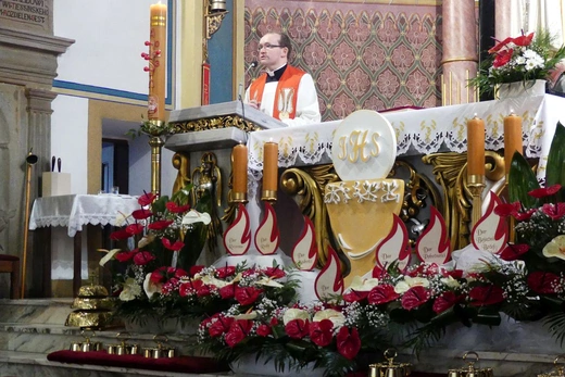 Prymicyjna Msza św. ks. Michała Juraszczyka w Zebrzydowicach