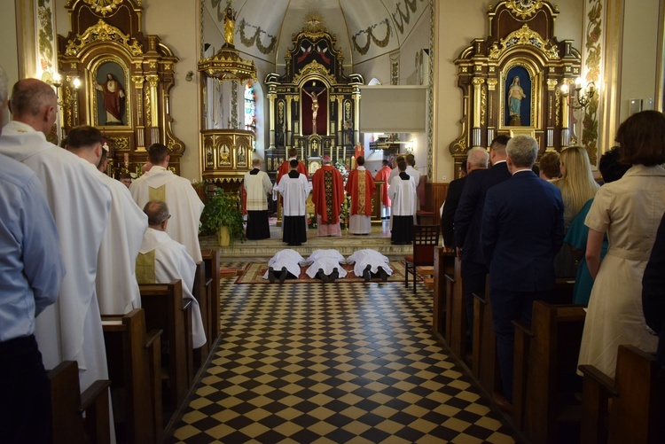 Święcenia diakonatu w Kopkach