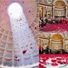 Deszcz płatków róż w uroczystość Zesłania Ducha Świętego w Rzymie i Wiedniu