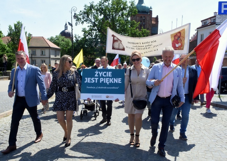 Płock. Marsz i święto rodziny