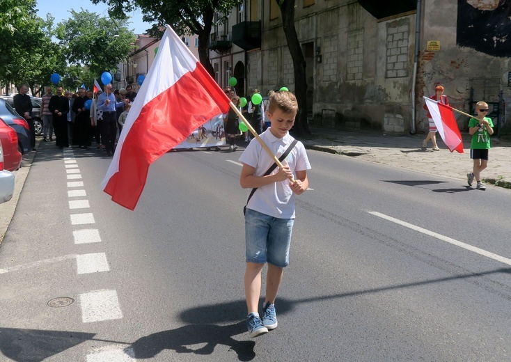 Płock. Marsz i święto rodziny