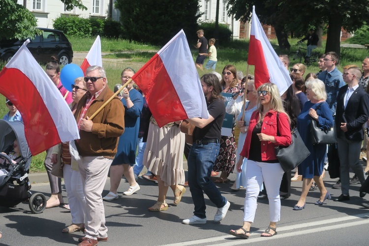 Płock. Marsz i święto rodziny