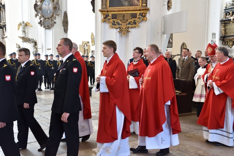 Msza św. w dniu strażackiego święta w Gdańsku