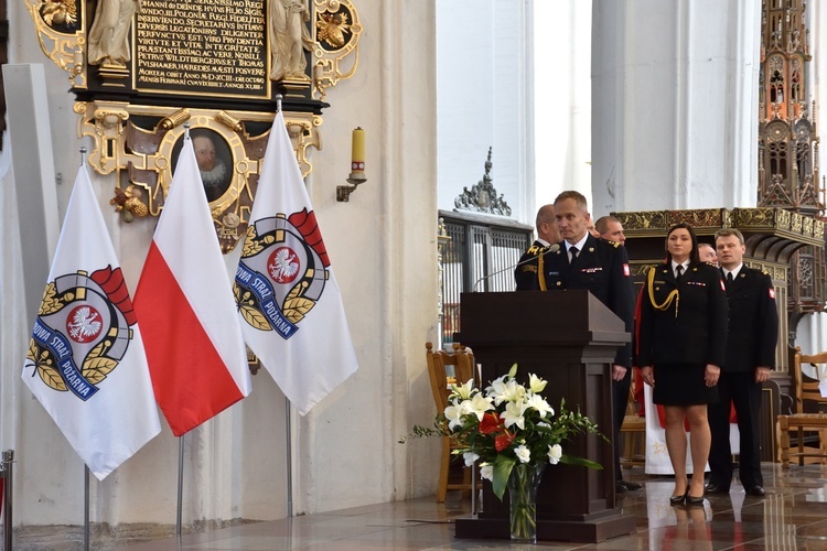 Msza św. w dniu strażackiego święta w Gdańsku