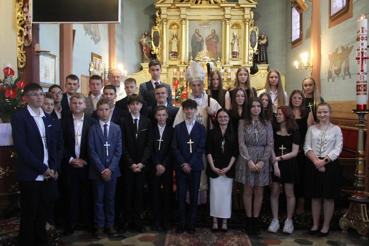 Bierzmowanie w Pogwizdowie