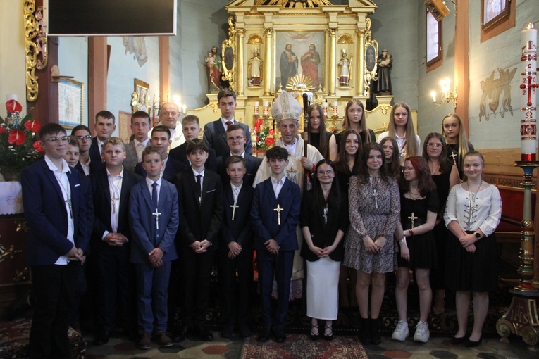 Bierzmowanie w Pogwizdowie