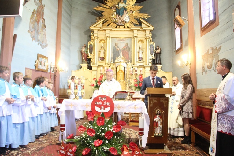 Bierzmowanie w Pogwizdowie