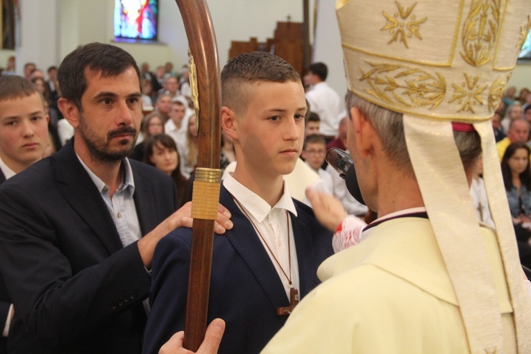 Bierzmowanie u św. Pawła w Bochni