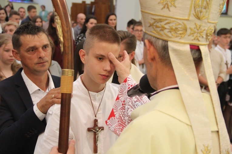 Bierzmowanie u św. Pawła w Bochni