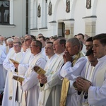 Pielgrzymka kapłanów diecezji tarnowskiej do Tuchowa