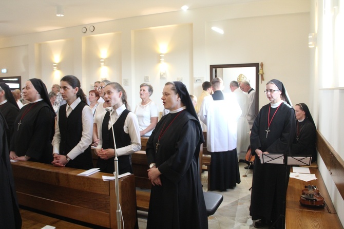 Radłów. Poświęcenie Przystani Bożego Młosierdzia